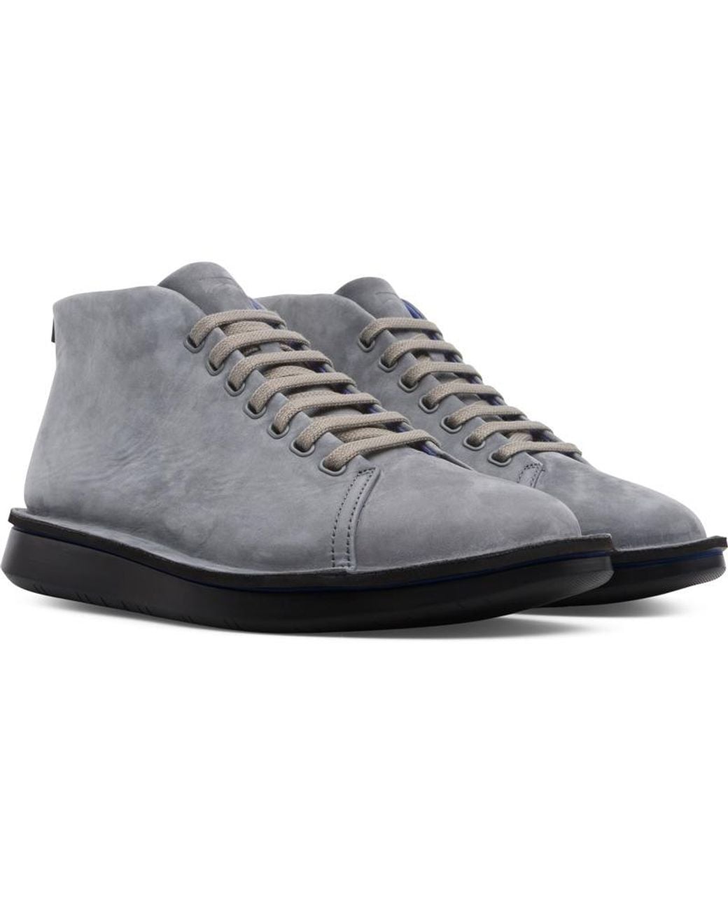 Camper Gray Ankle Boots for men