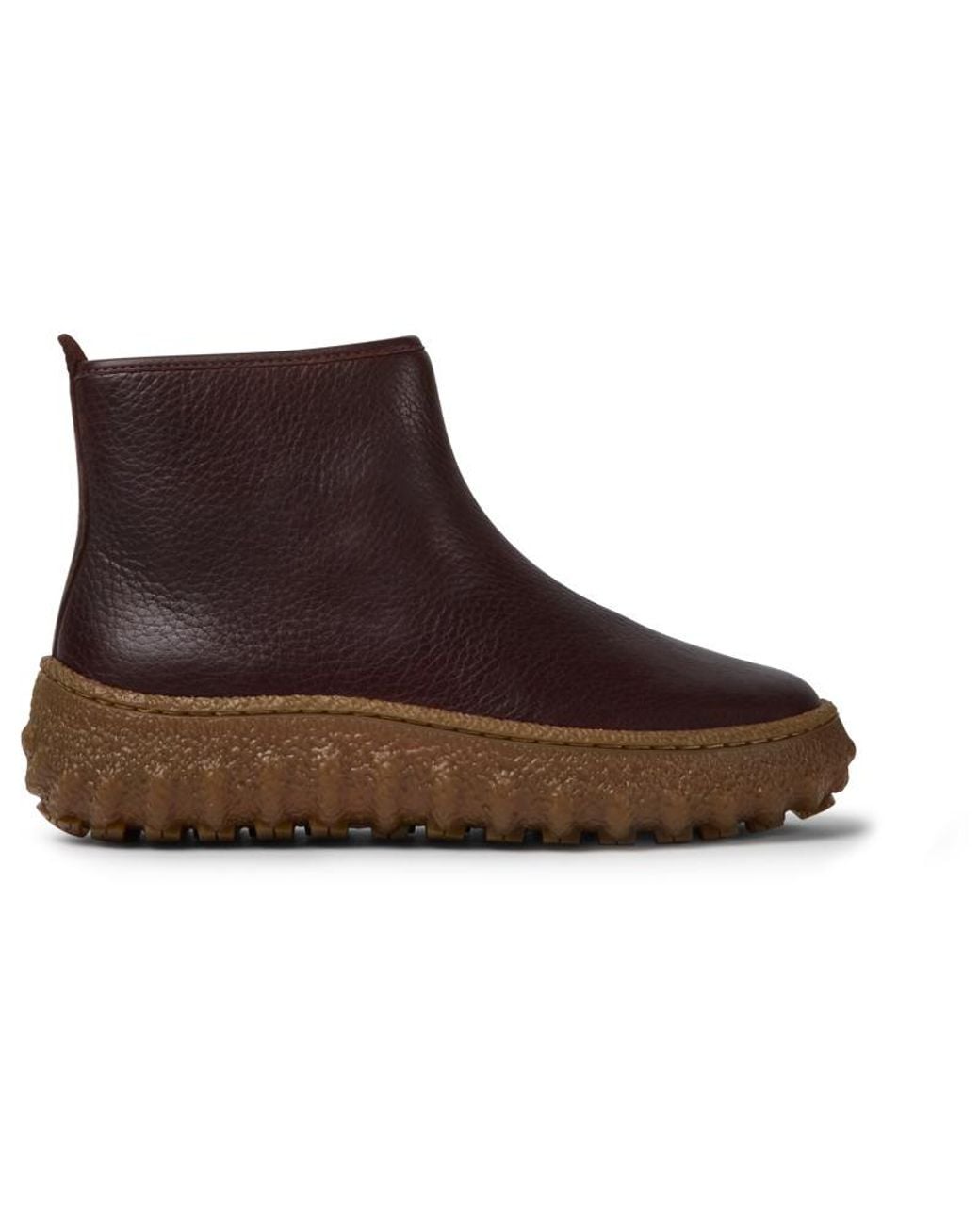Camper Brown Ground Booties