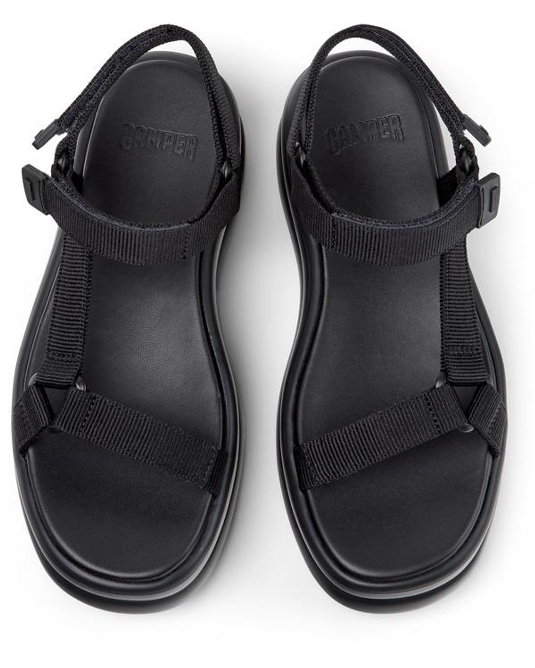 Camper Black Sandals