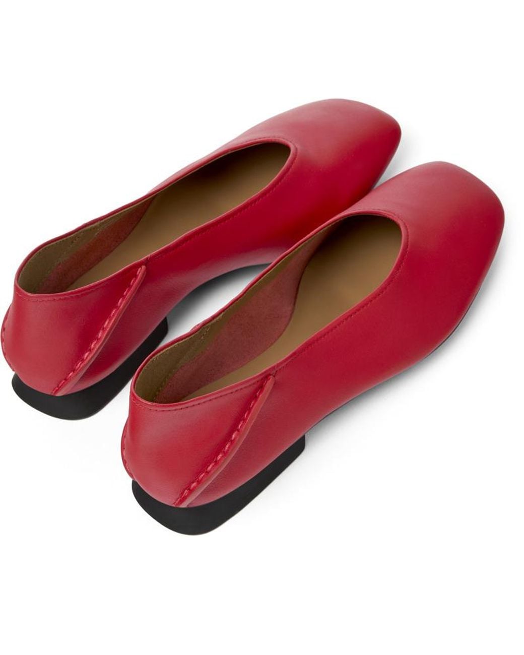 Camper Ballerinas in Red für Herren