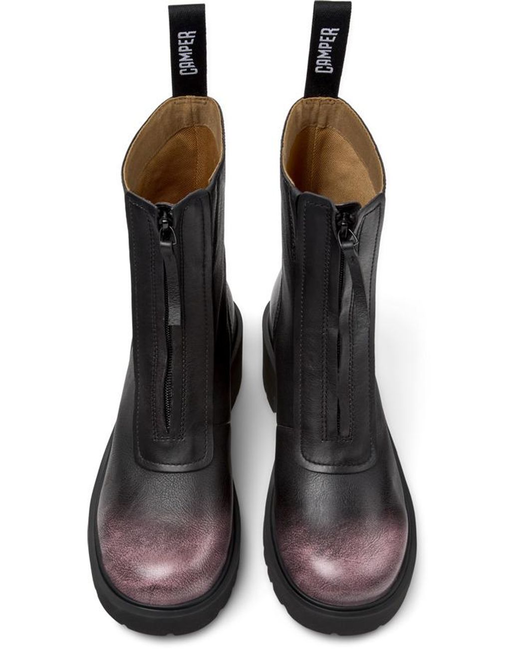Camper Black Ankle Boots