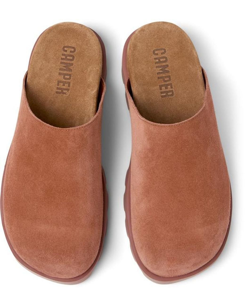 Camper Brown Clogs