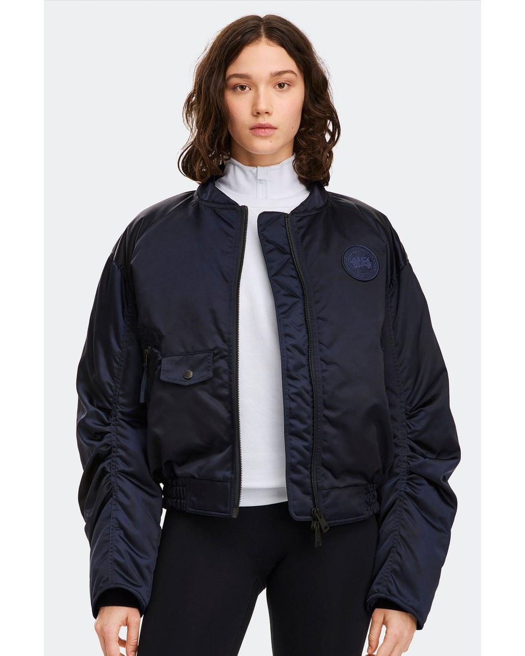 Canada Goose Blue Jade Bomber