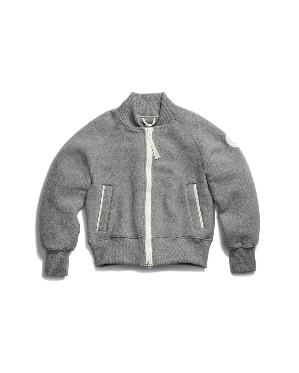 Canada Goose Black Sierra Fleece Bomber Disc