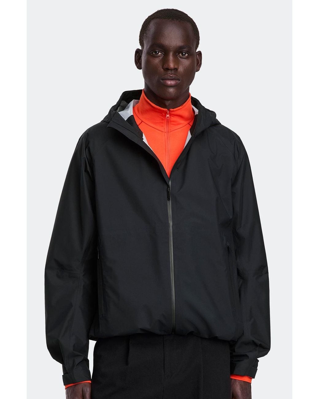 Canada Goose Black Horizon Rain Jacket for men