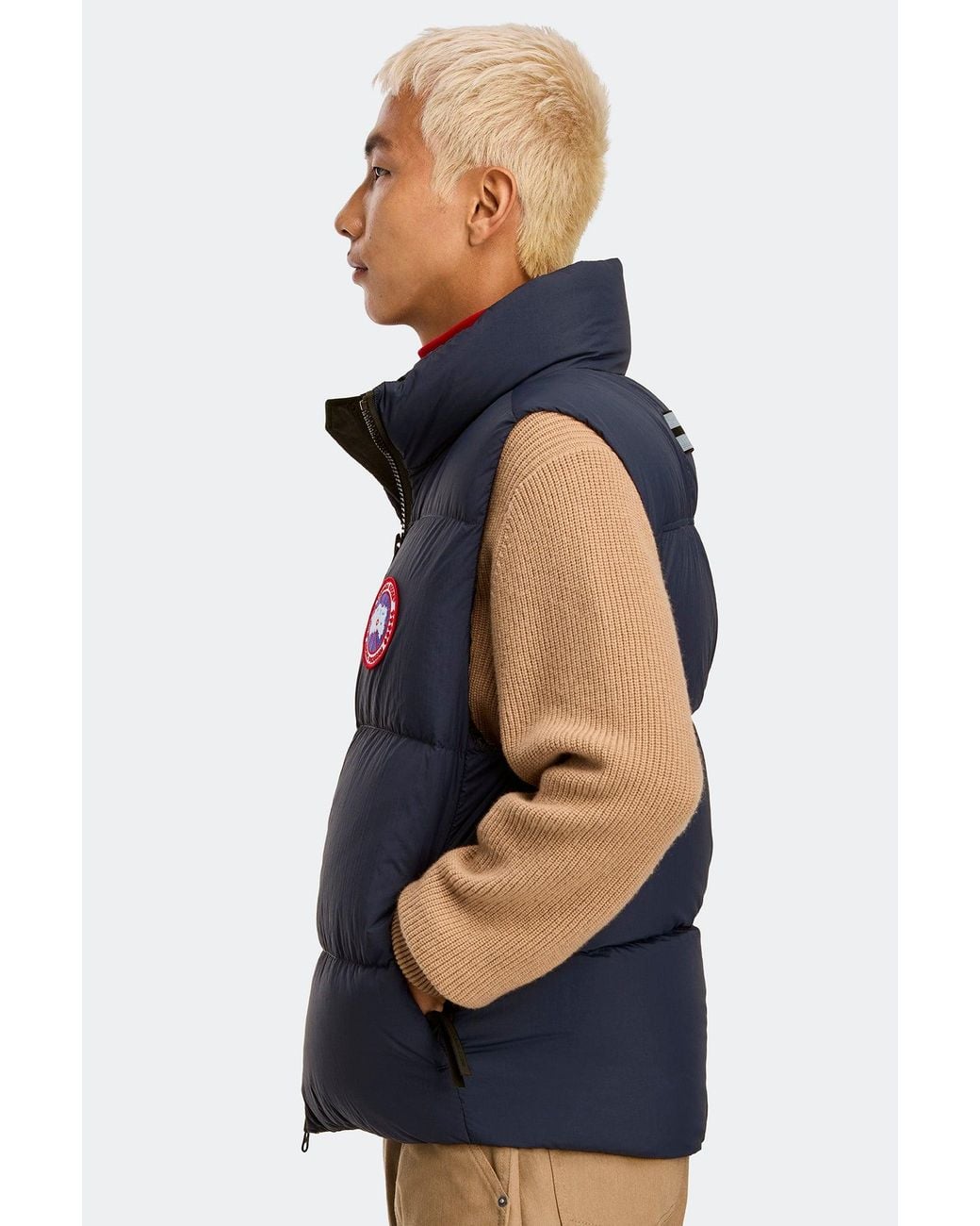 Canada Goose Blue Lawrence Puffer Vest for men
