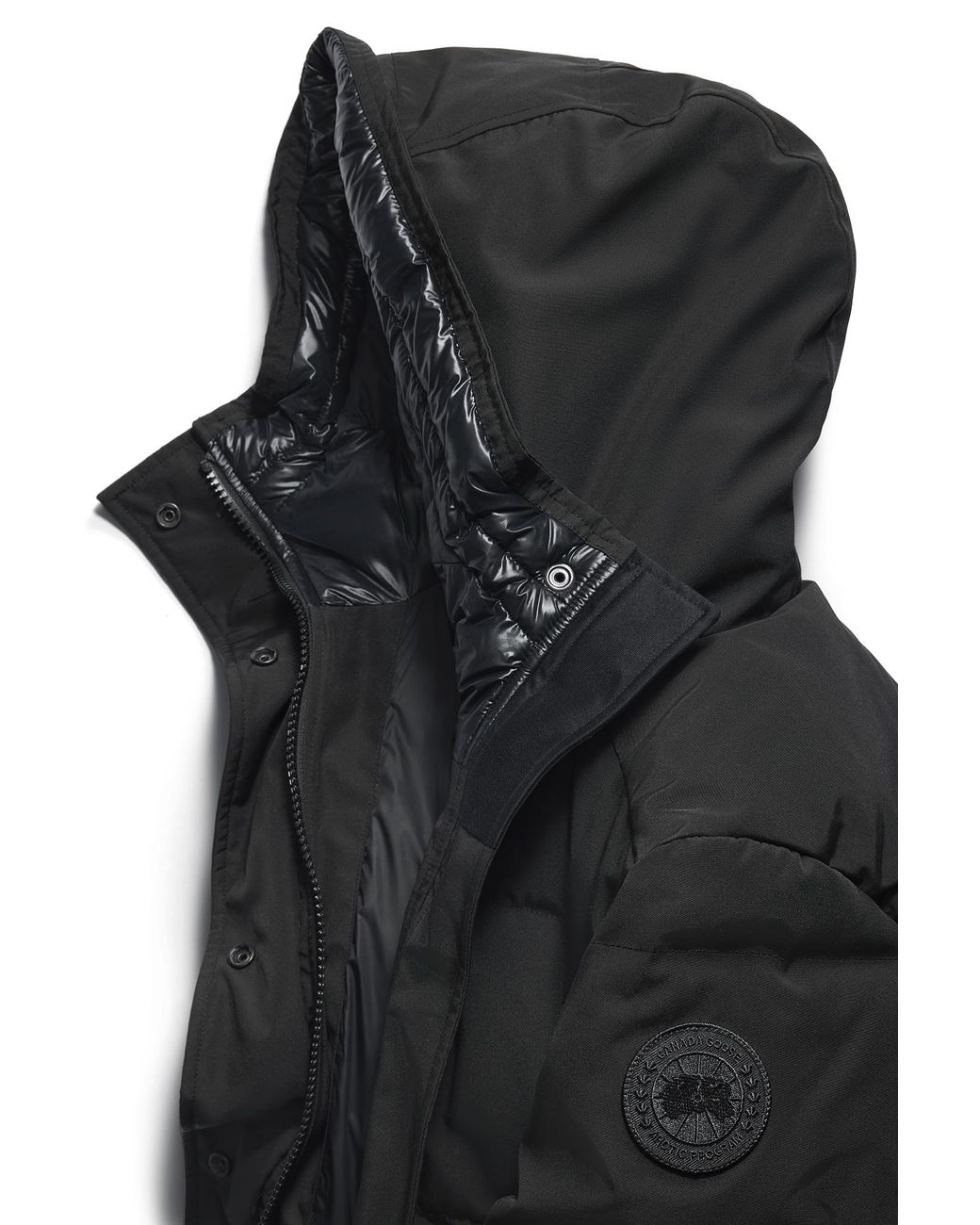 Canada Goose White Louise Parka Tonal Disc