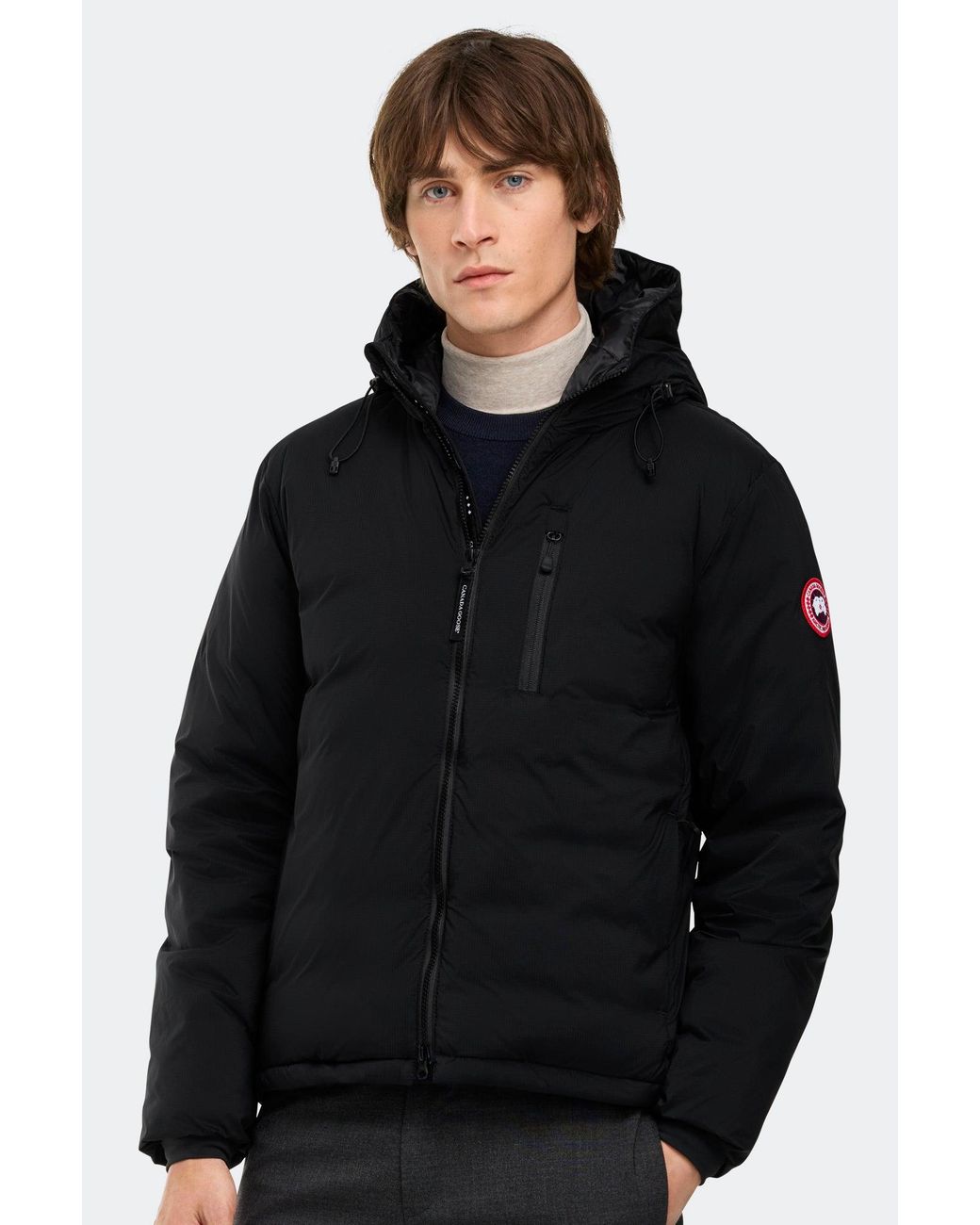 Canada Goose Black Lodge Hoodie for men