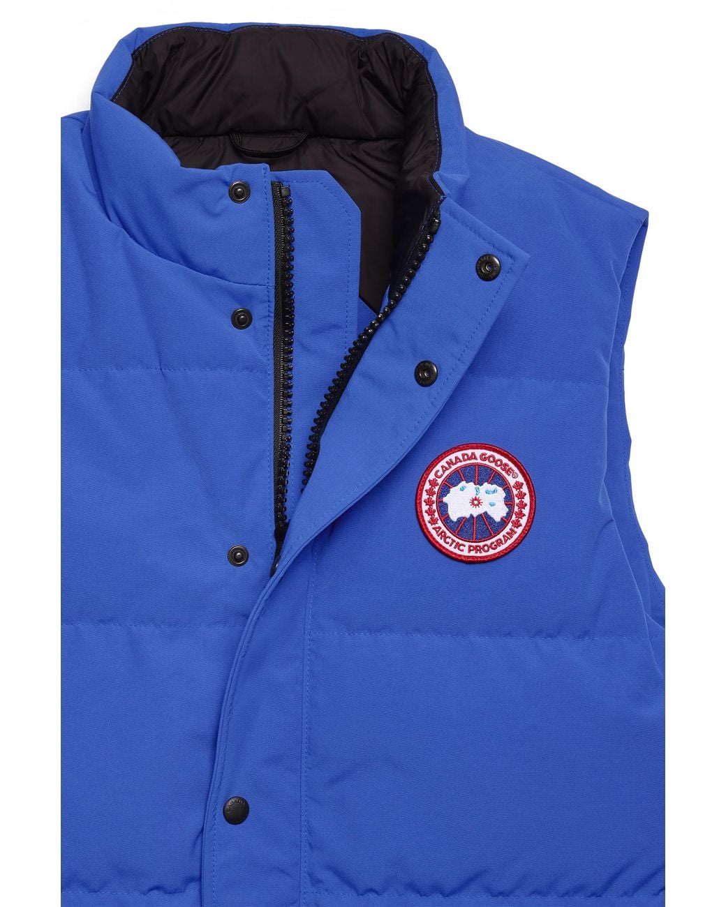 Canada Goose Blue Freestyle Crew Pbi Vest for men