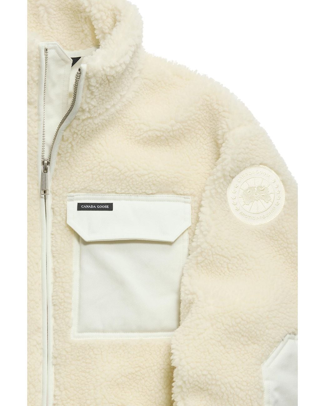 Canada Goose Natural Harrier Fleece Jacket for men