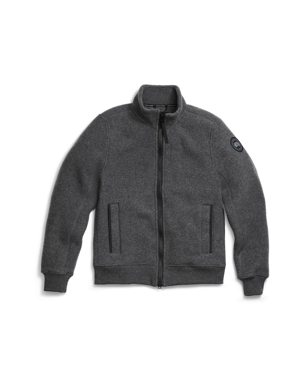 Canada Goose Gray Lawson Fleece Jacket Disc for men