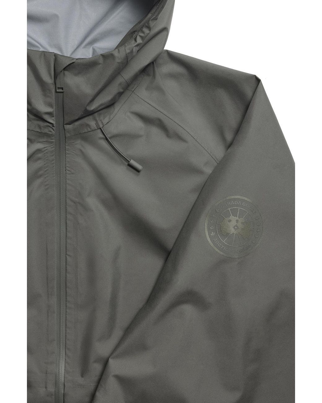 Canada Goose Gray Horizon Rain Jacket for men