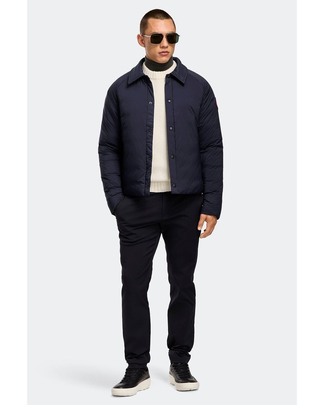 Canada Goose Blue Lodge Coach Jacket for men