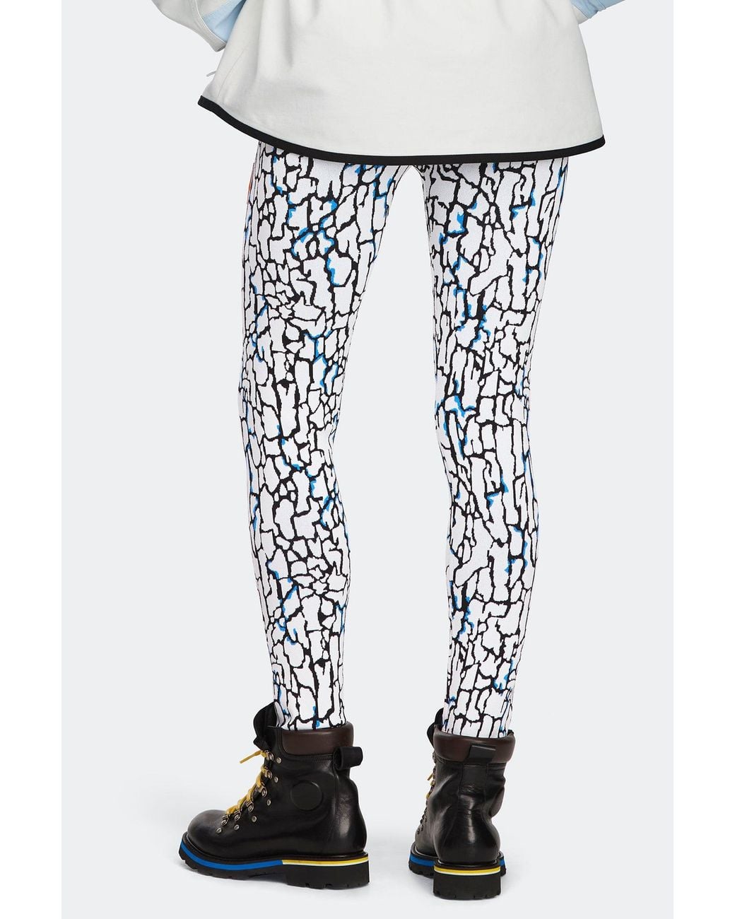 Canada Goose Blue Vesper Tree Bark Knit Legging