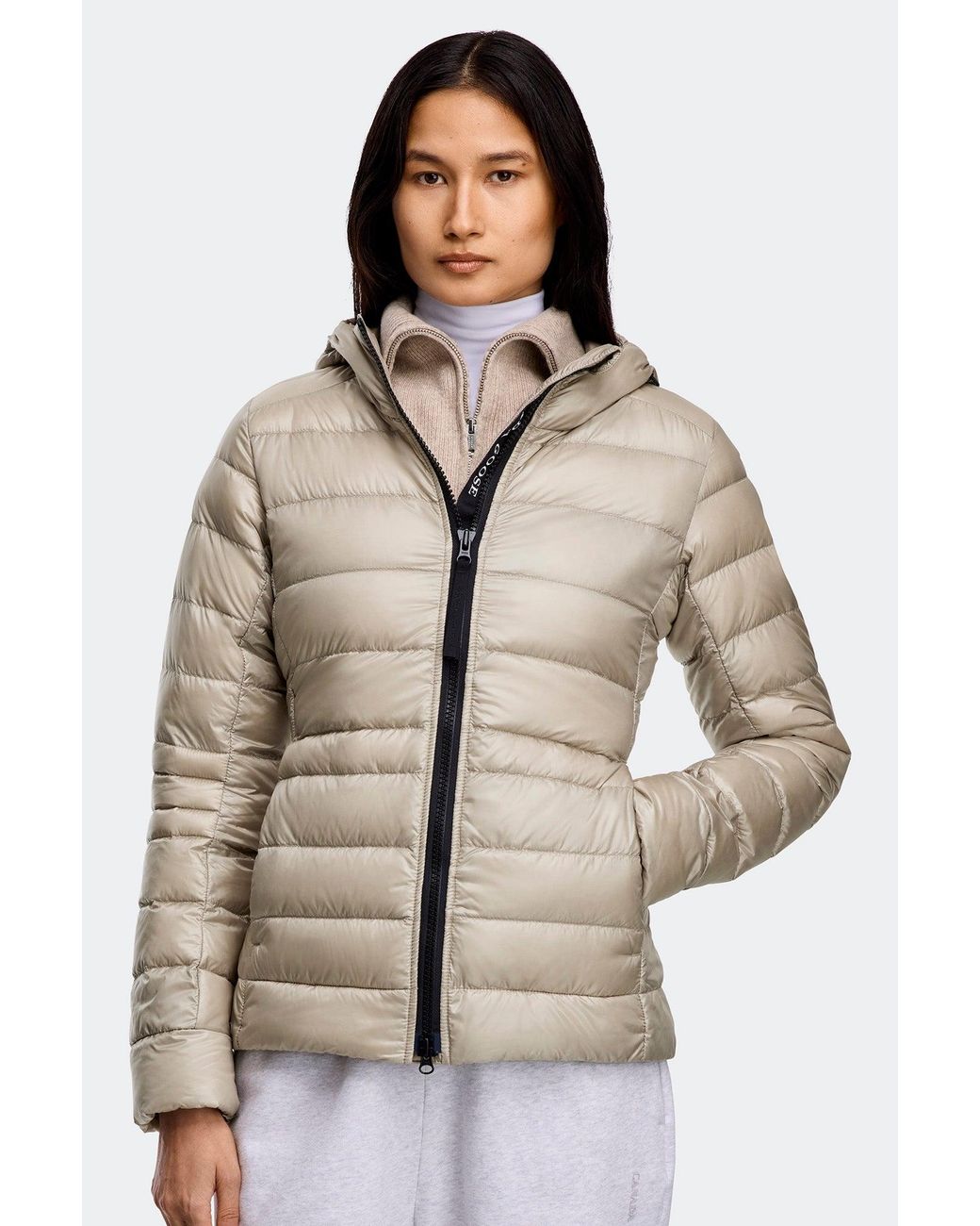 Canada Goose Natural Cypress Hoodie Disc