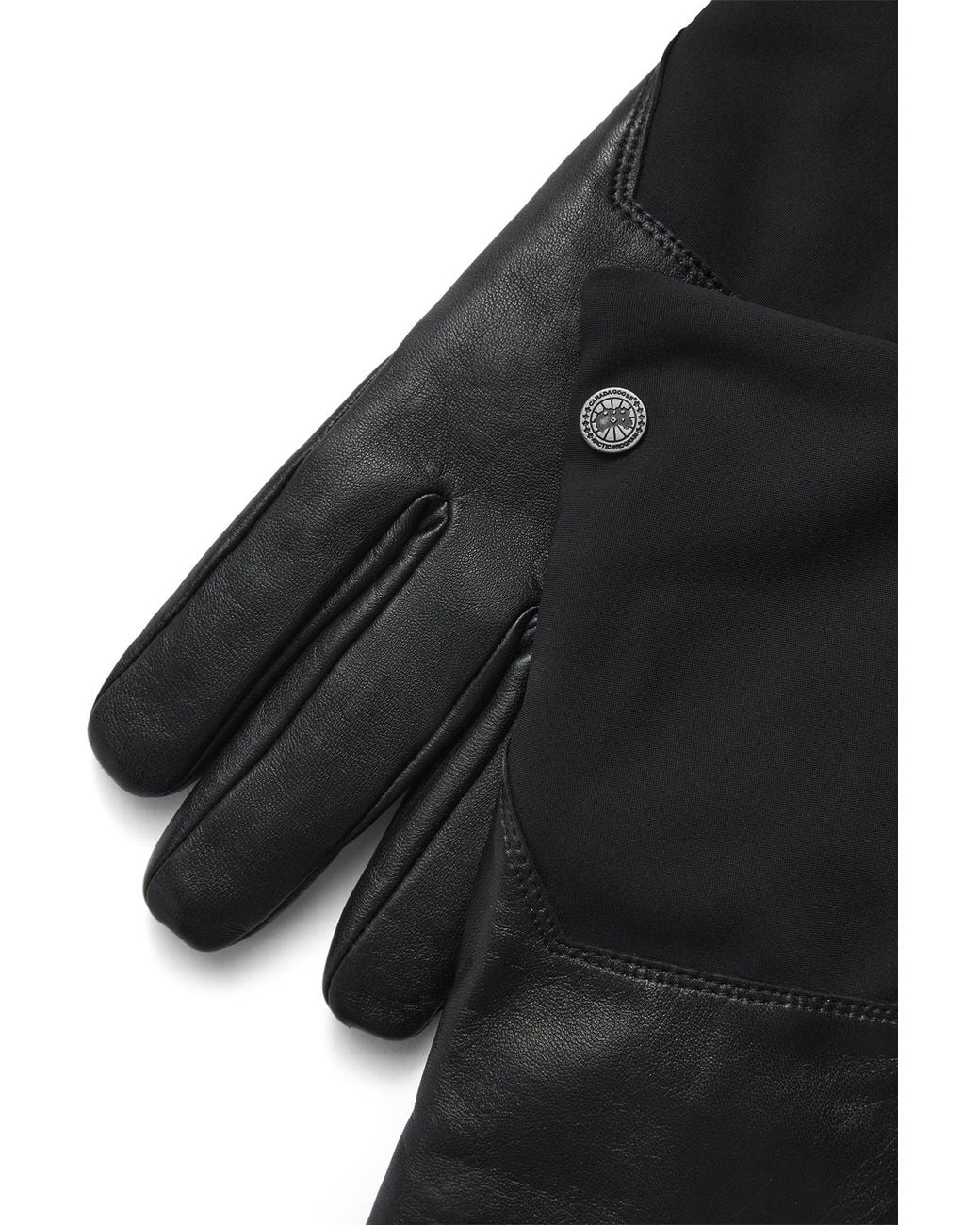 Canada Goose Black Mixed Media Glove
