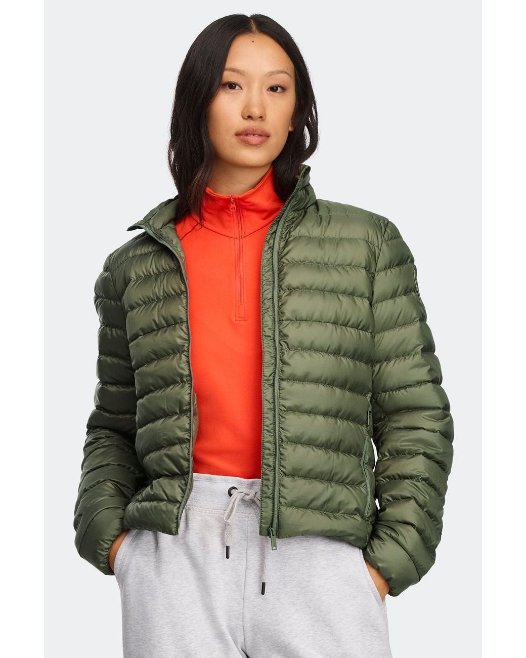 Canada Goose Green Aethera Jacket Tonal Disc
