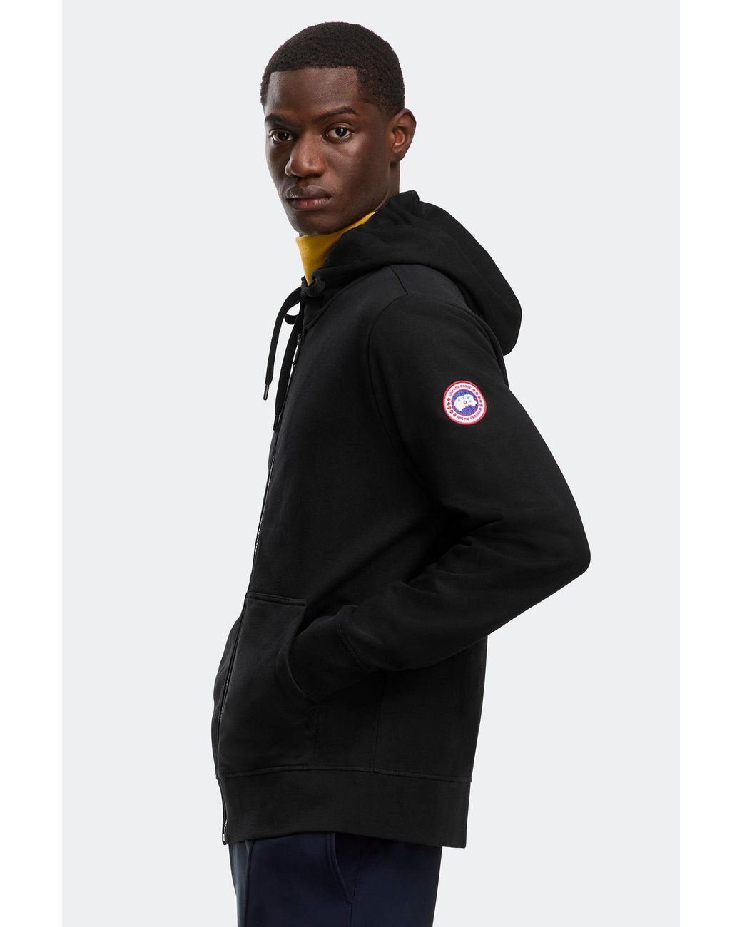 Canada Goose Blue Huron Full Zip Hoodie for men