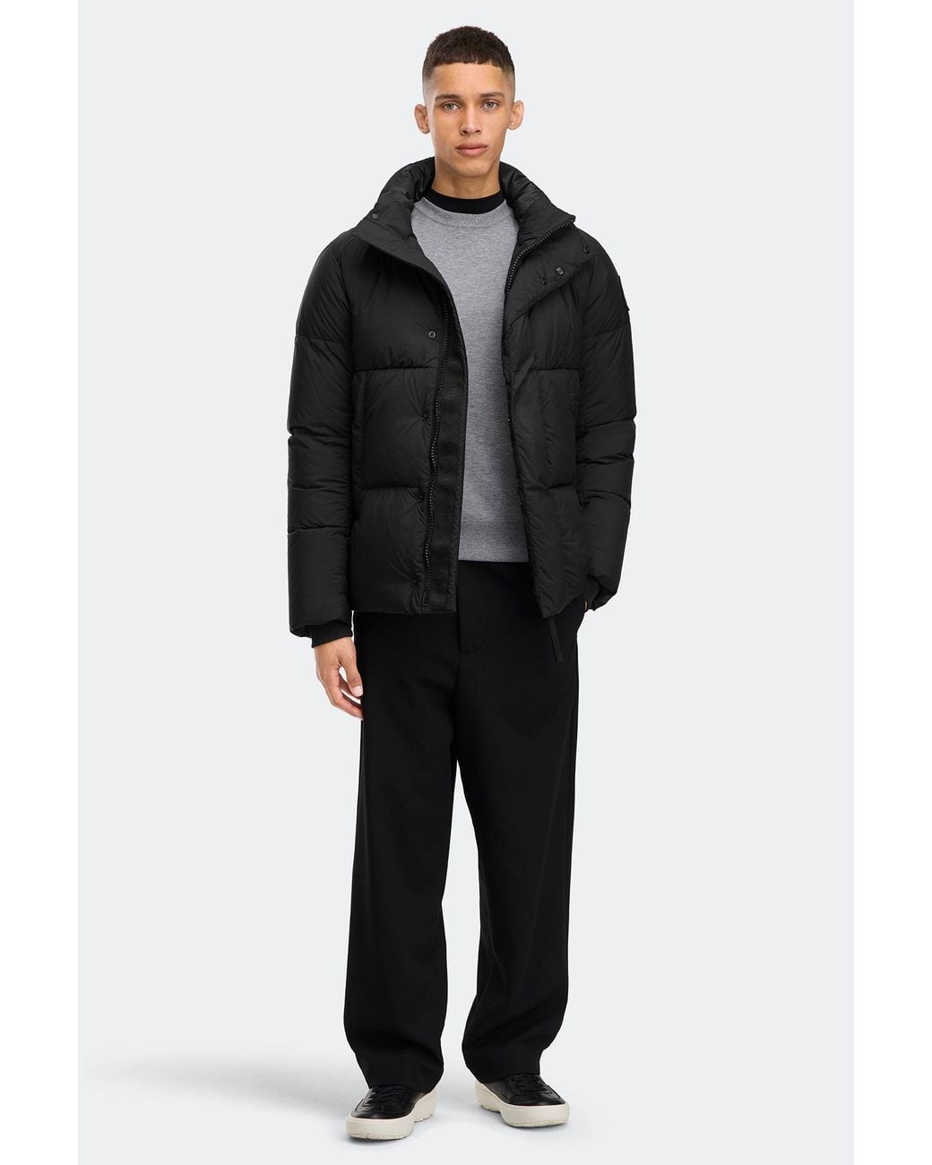 Canada Goose Black Everett Puffer for men