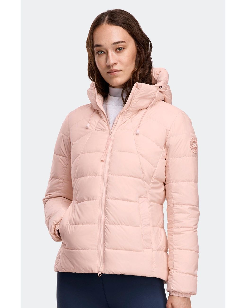 Canada Goose Natural Abbott Hoodie Tonal Disc