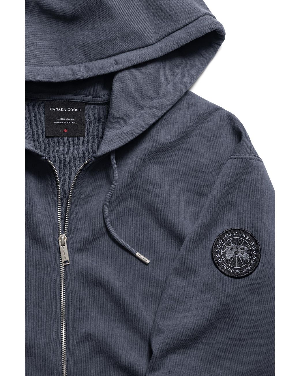 Canada Goose Blue Loon Full Zip Hoodie Disc for men