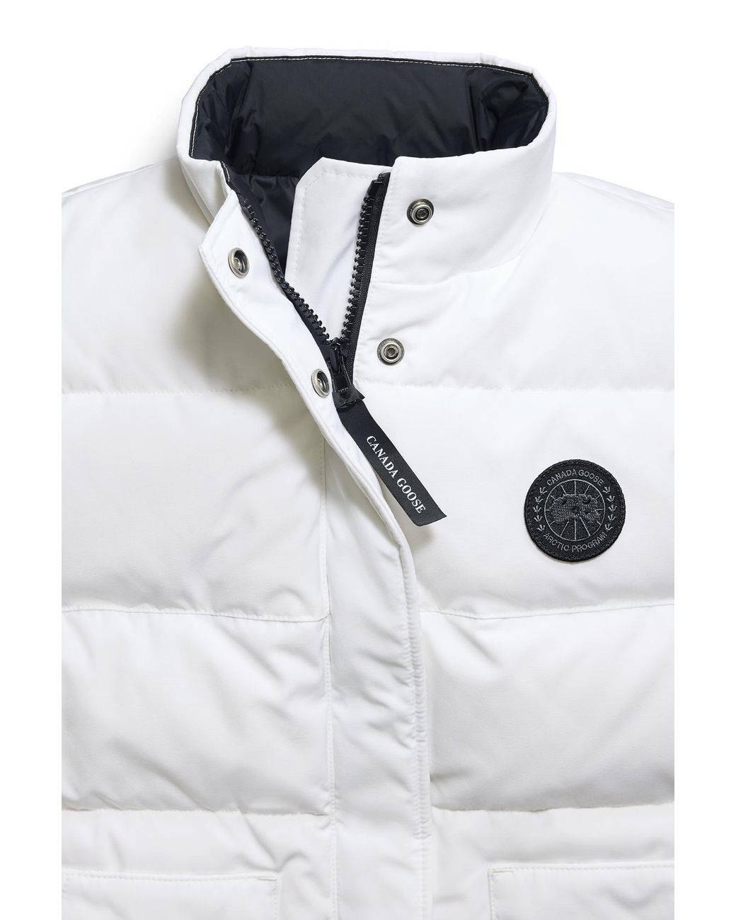 Canada Goose White Legacy Freestyle Vest Disc