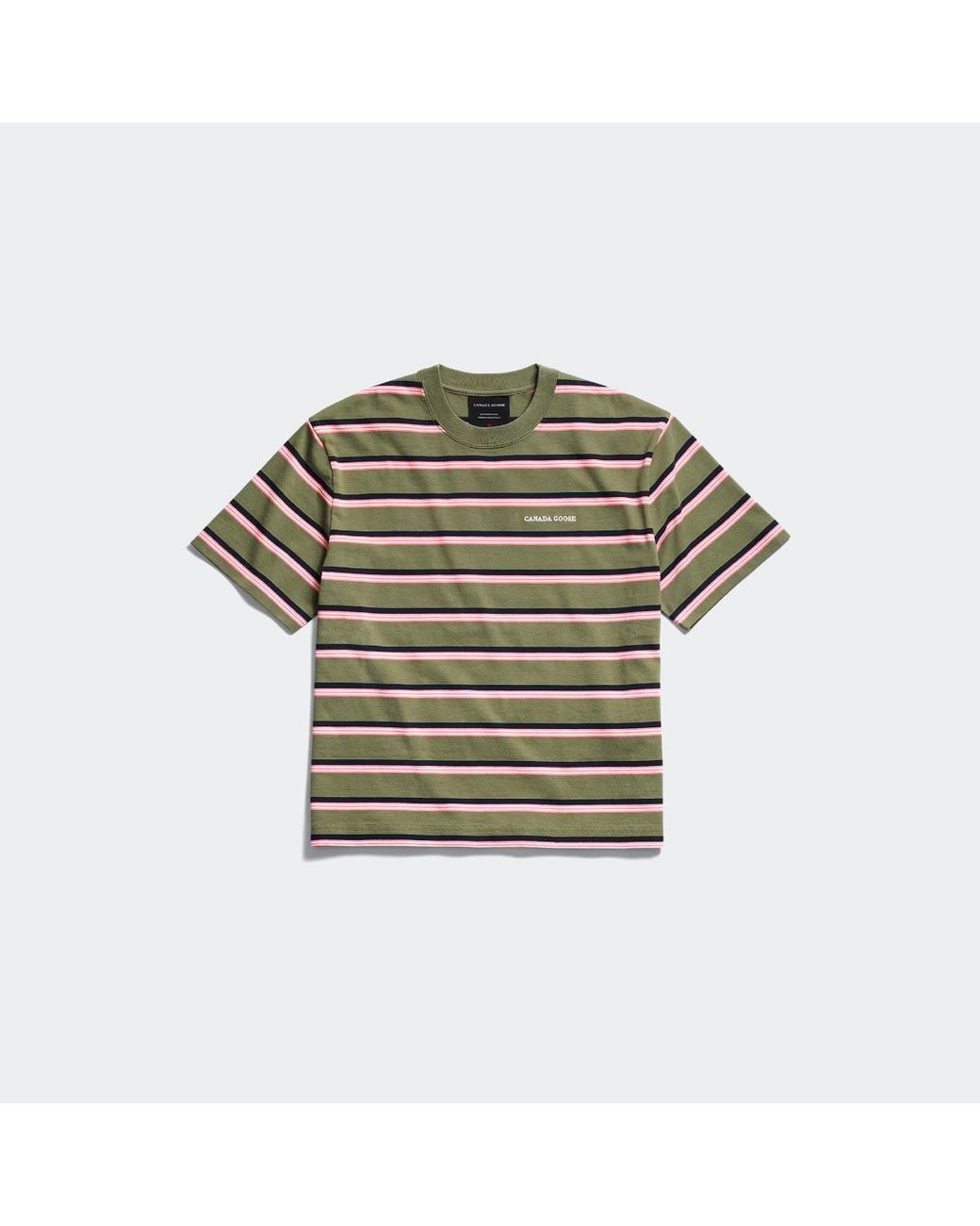 Canada Goose Multicolor Roam Striped T-Shirt