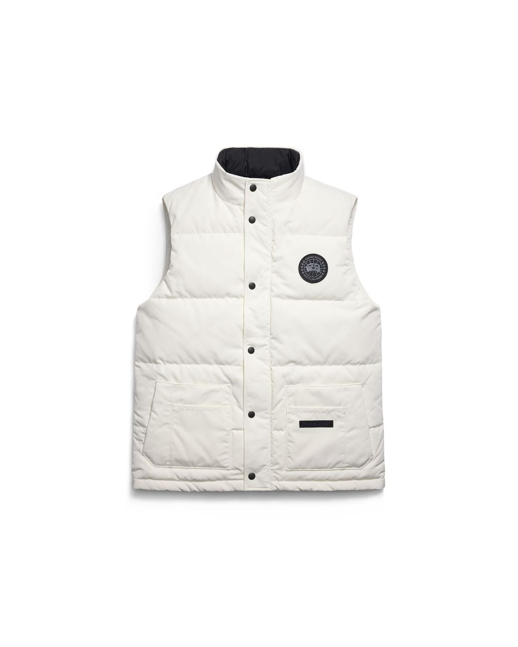 Canada Goose Black Freestyle Crew Vest Disc for men