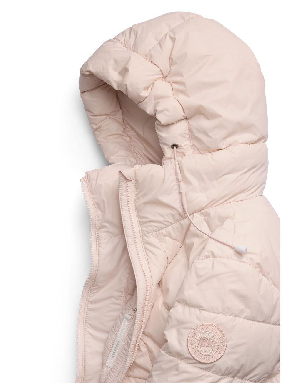Canada Goose Natural Abbott Hoodie Tonal Disc