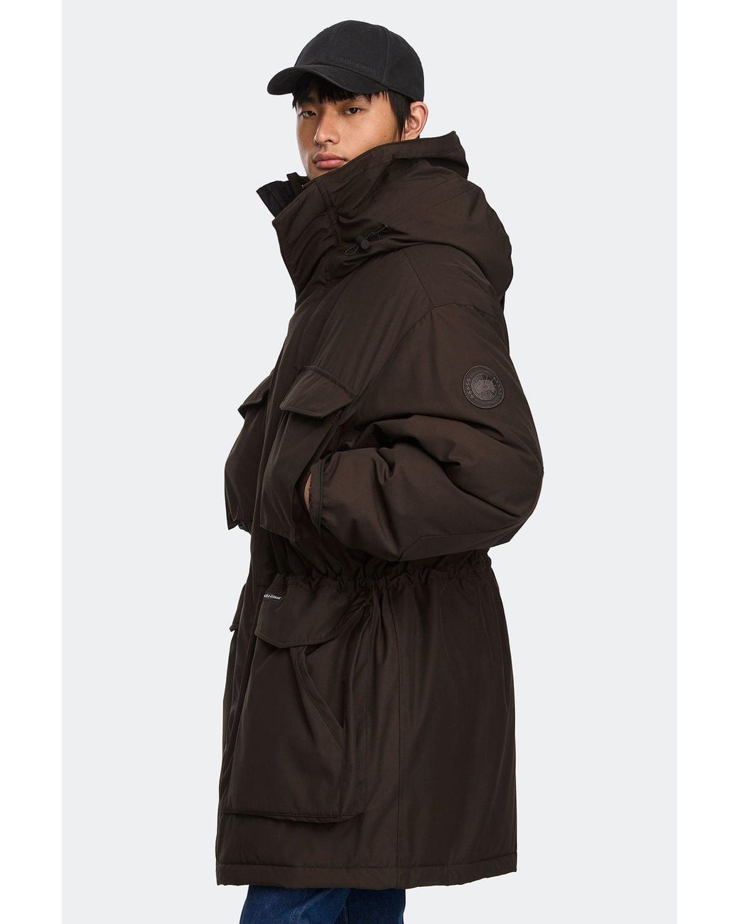 Canada Goose Black Erie Parka for men