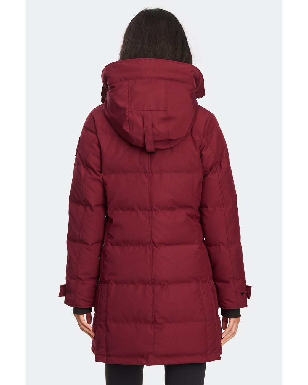 Canada Goose Red Shelburne Parka Tonal Disc
