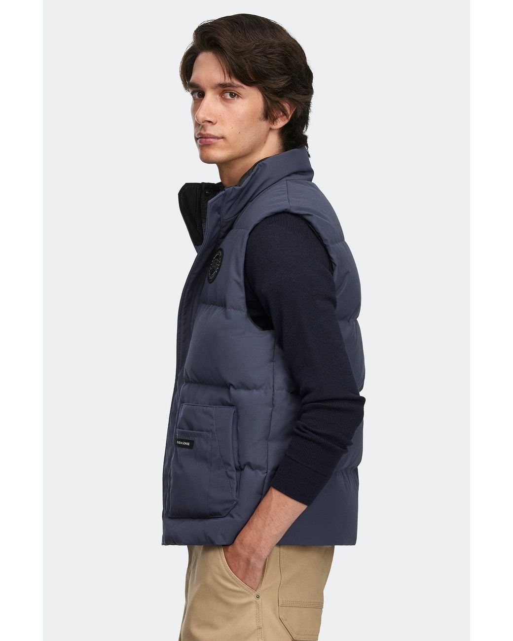 Canada Goose Blue Legacy Freestyle Vest Disc for men