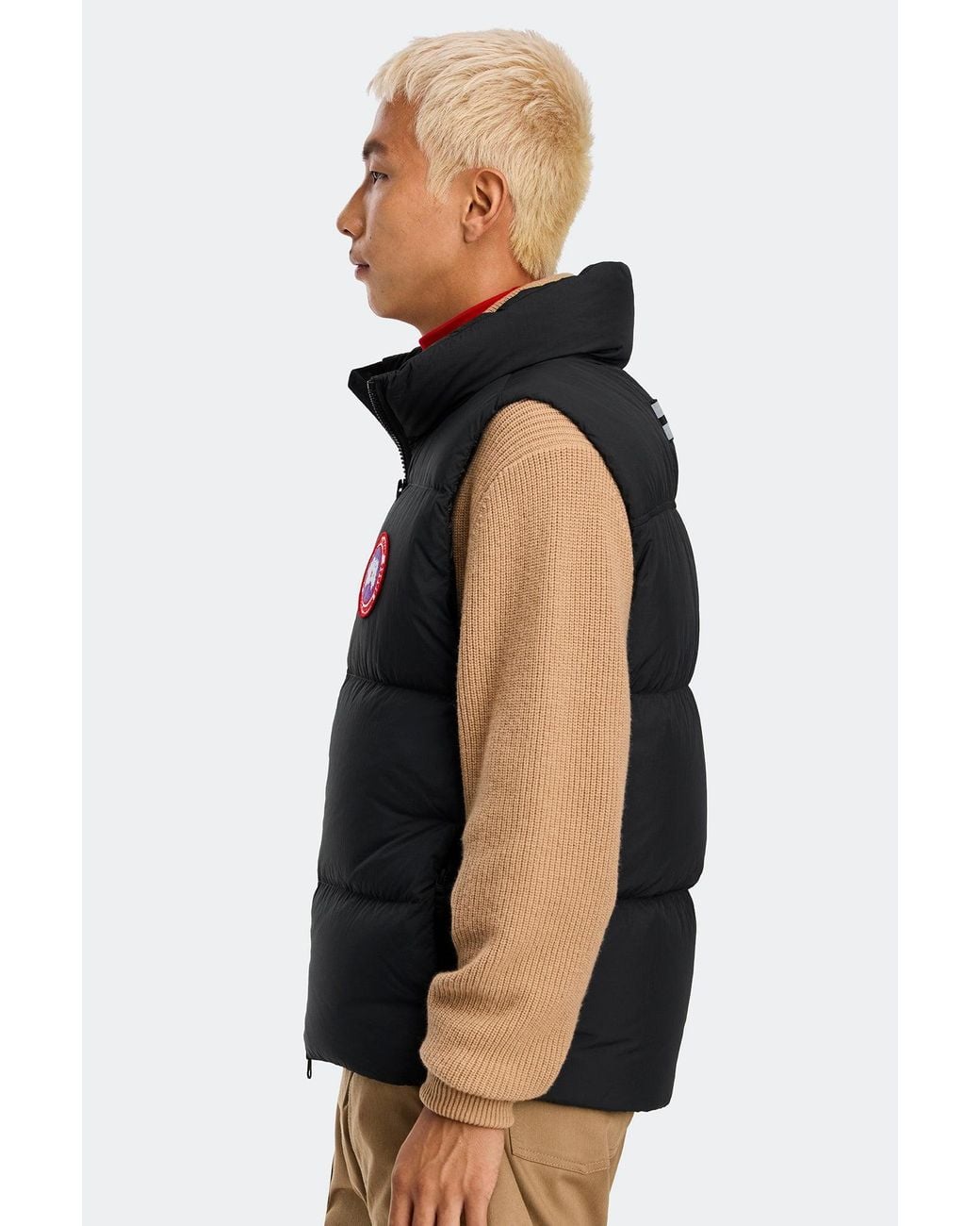 Canada Goose Black Lawrence Puffer Vest for men