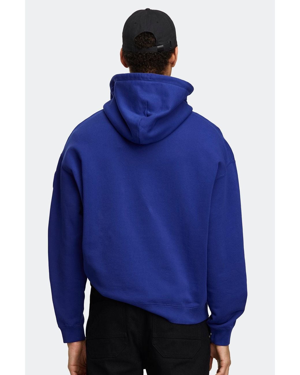 Canada Goose Blue Rove Hoodie Tonal Disc for men