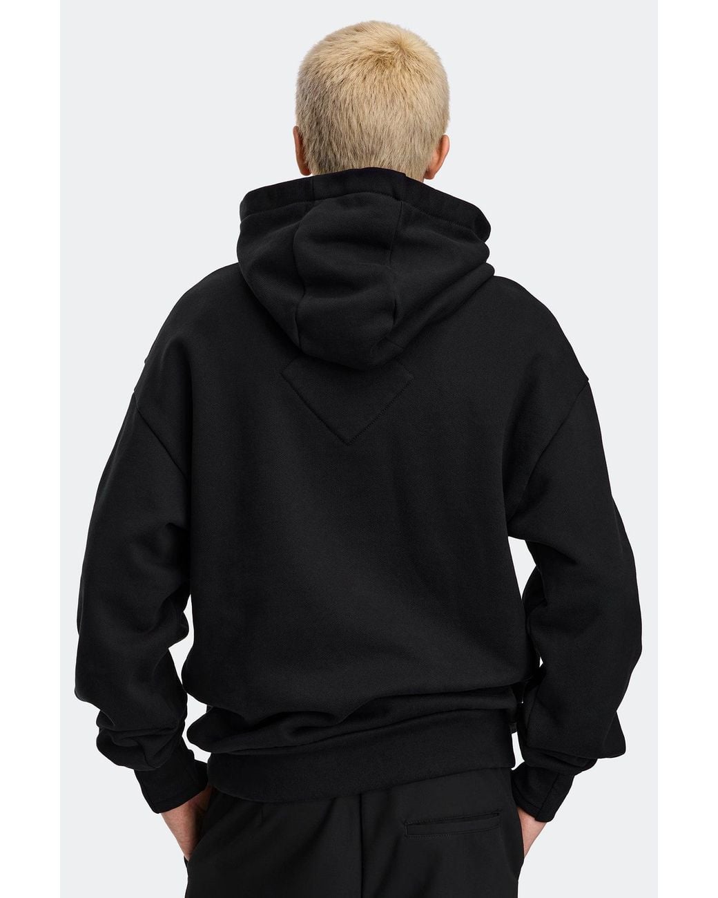 Canada Goose Black Tobermory Heavyweight Hoodie for men