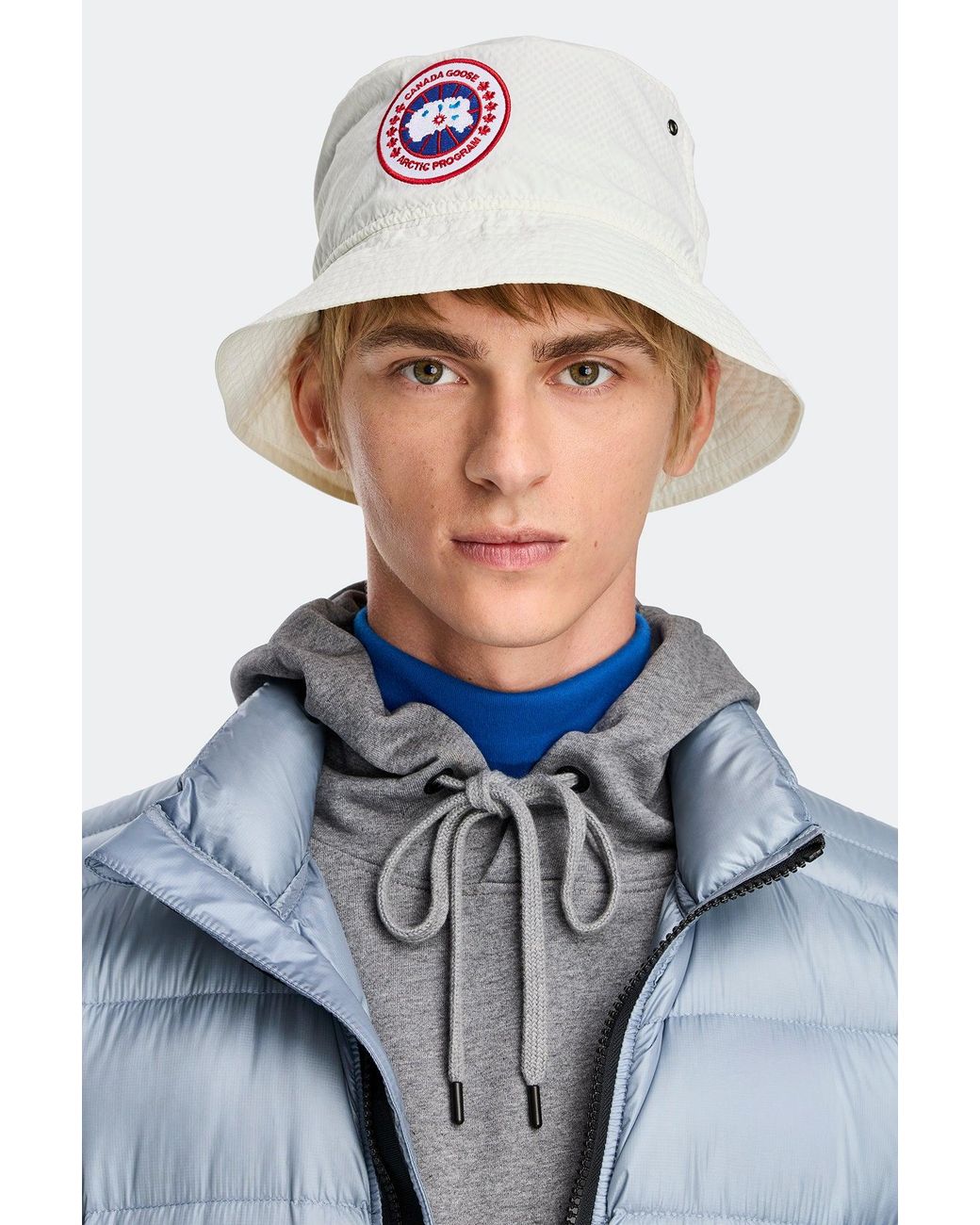 Canada Goose White Haven Bucket Hat