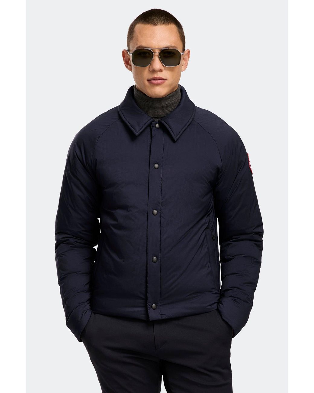Canada Goose Blue Lodge Coach Jacket for men