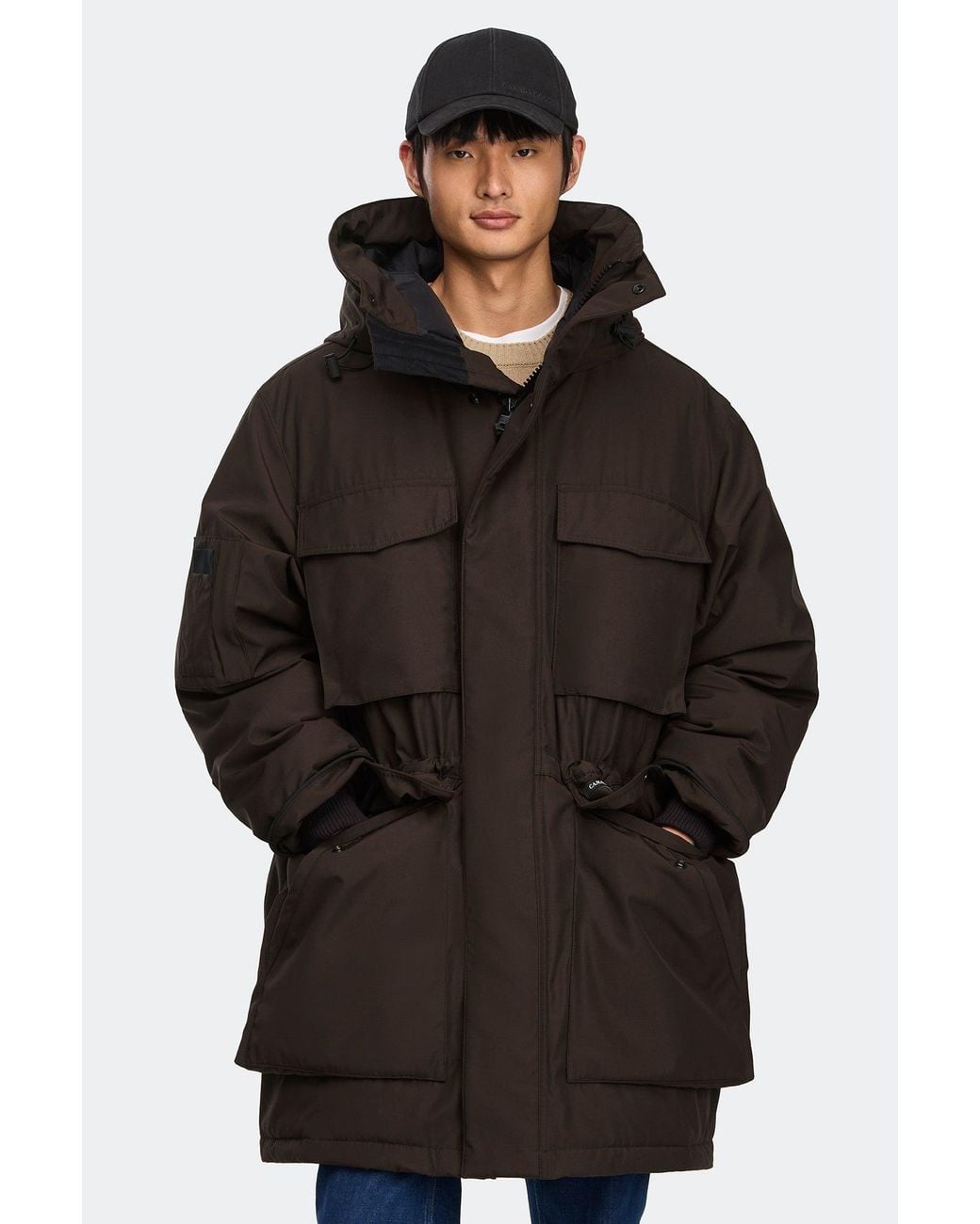 Canada Goose Black Erie Parka for men