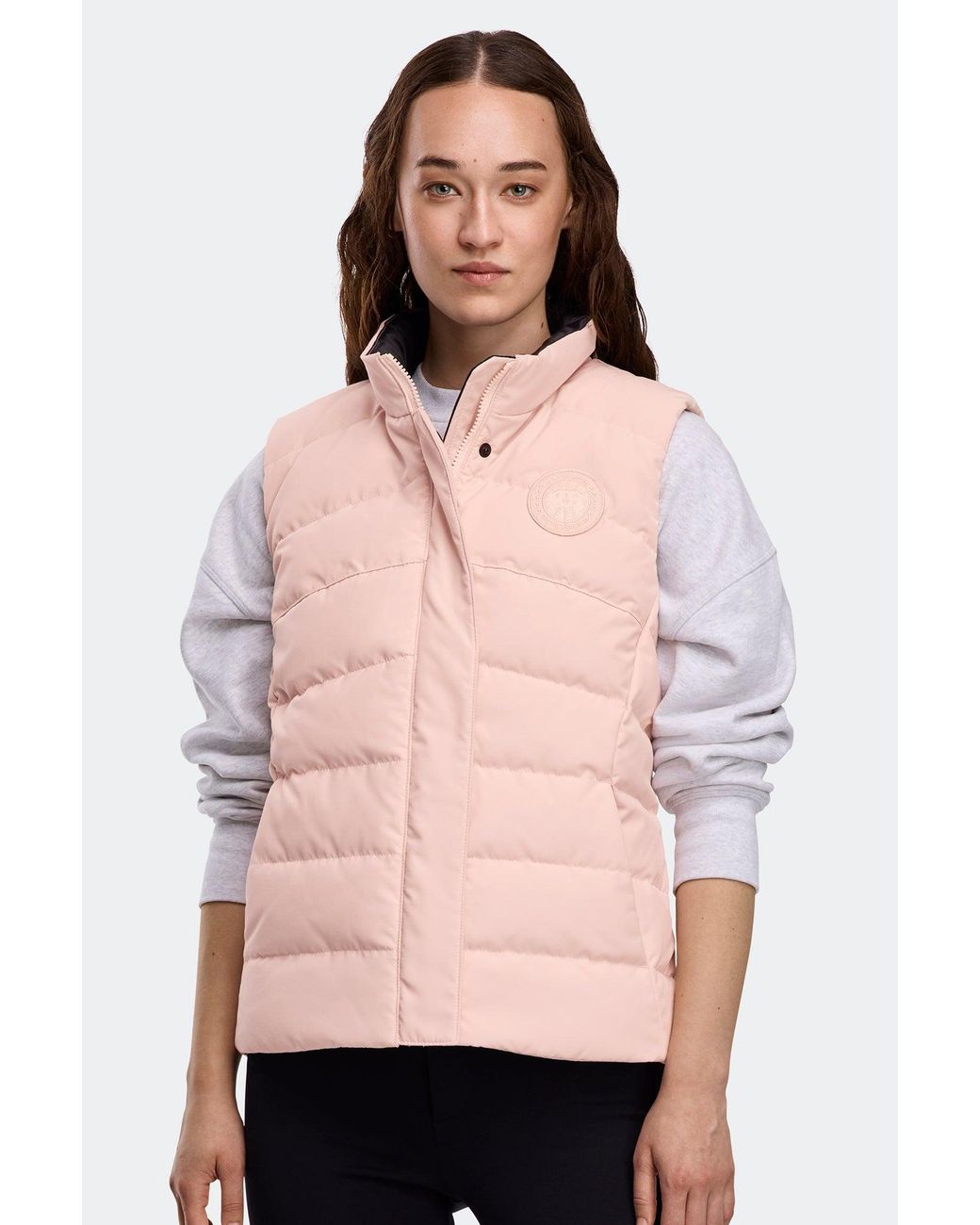 Canada Goose Pink Freestyle Vest Tonal Disc