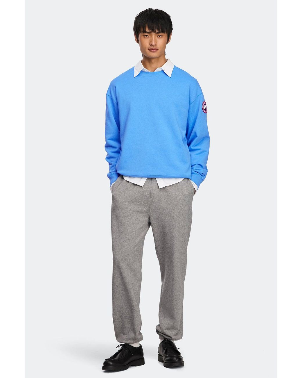 Canada Goose Blue Rove Relaxed Sweatshirt for men