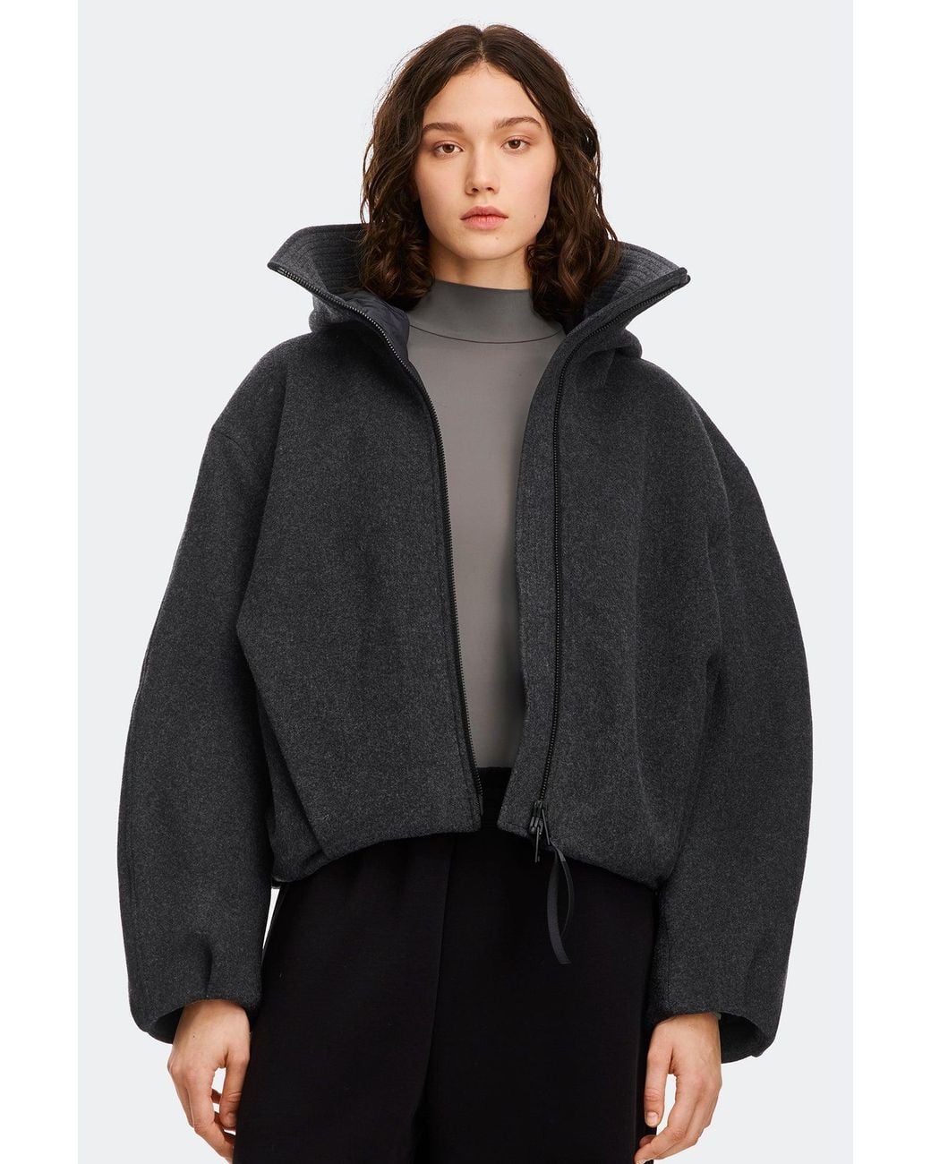 Canada Goose Black Chilliwack Wool Bomber