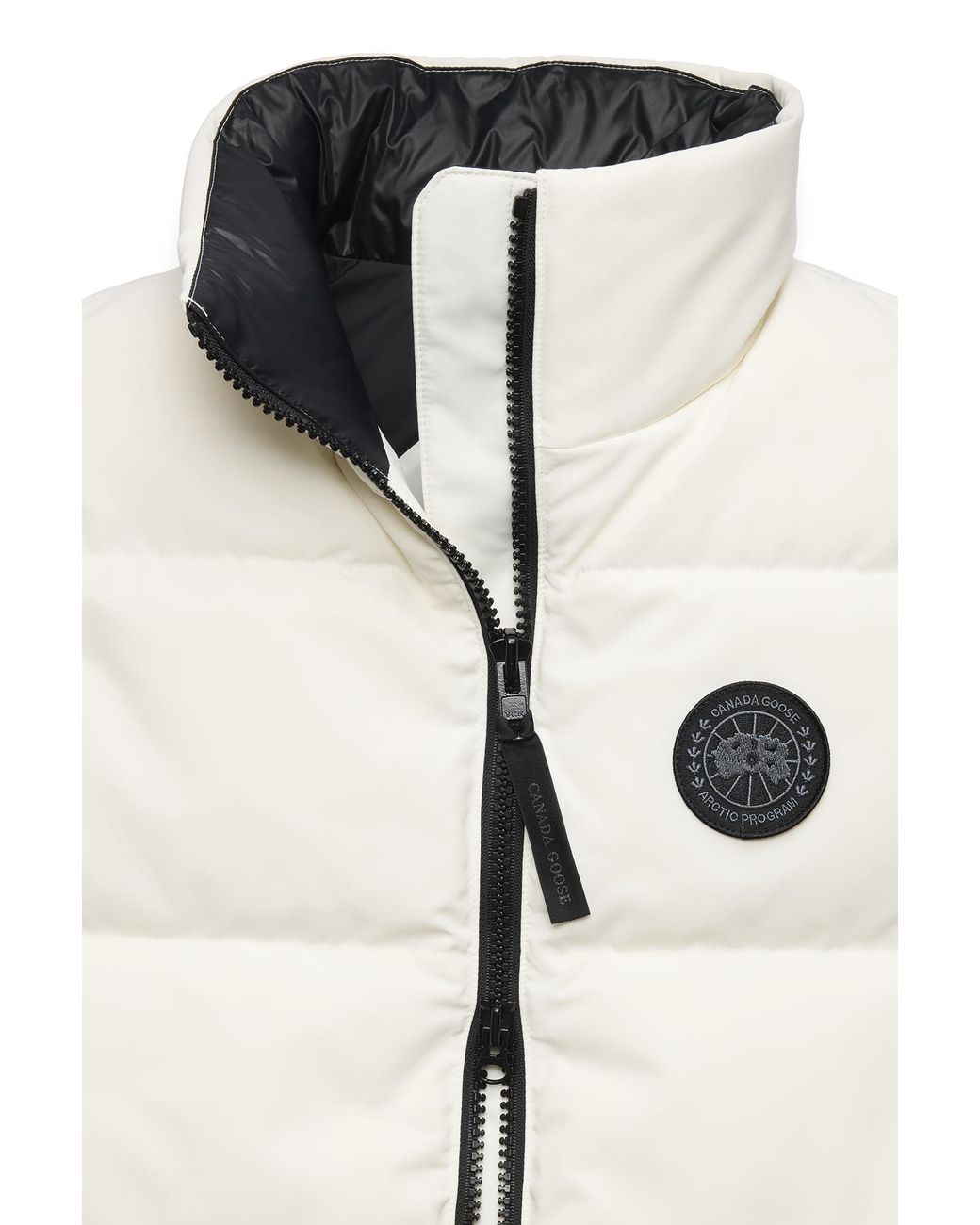 Canada Goose Natural Grandview Cropped Vest Disc