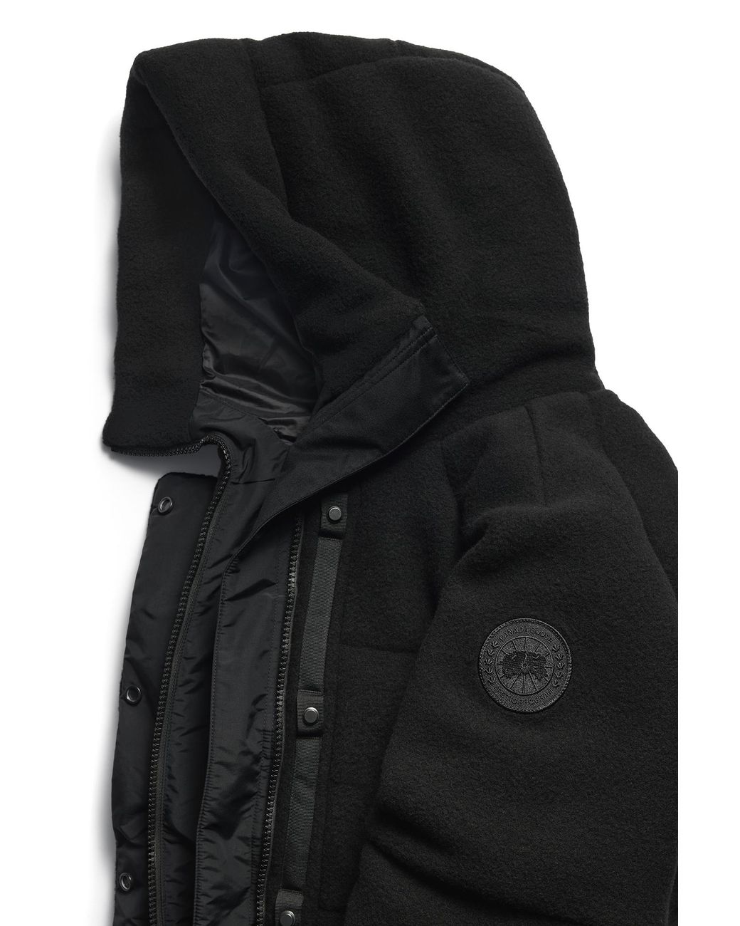 Canada Goose Black Chilliwack Fleece Puffer
