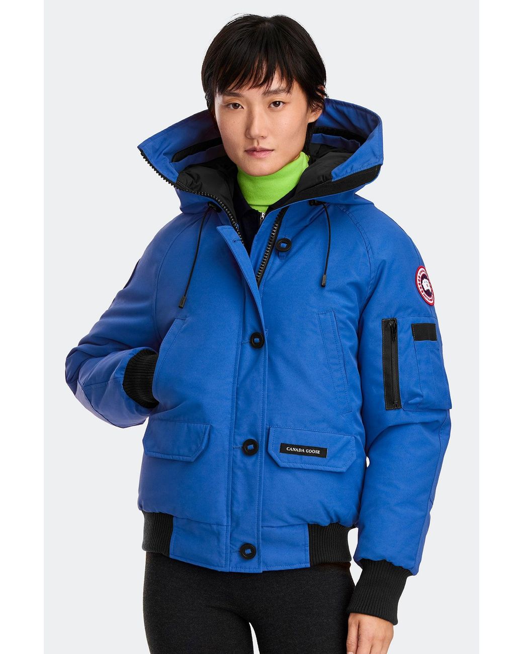 Canada Goose Blue Chilliwack Pbi Bomber