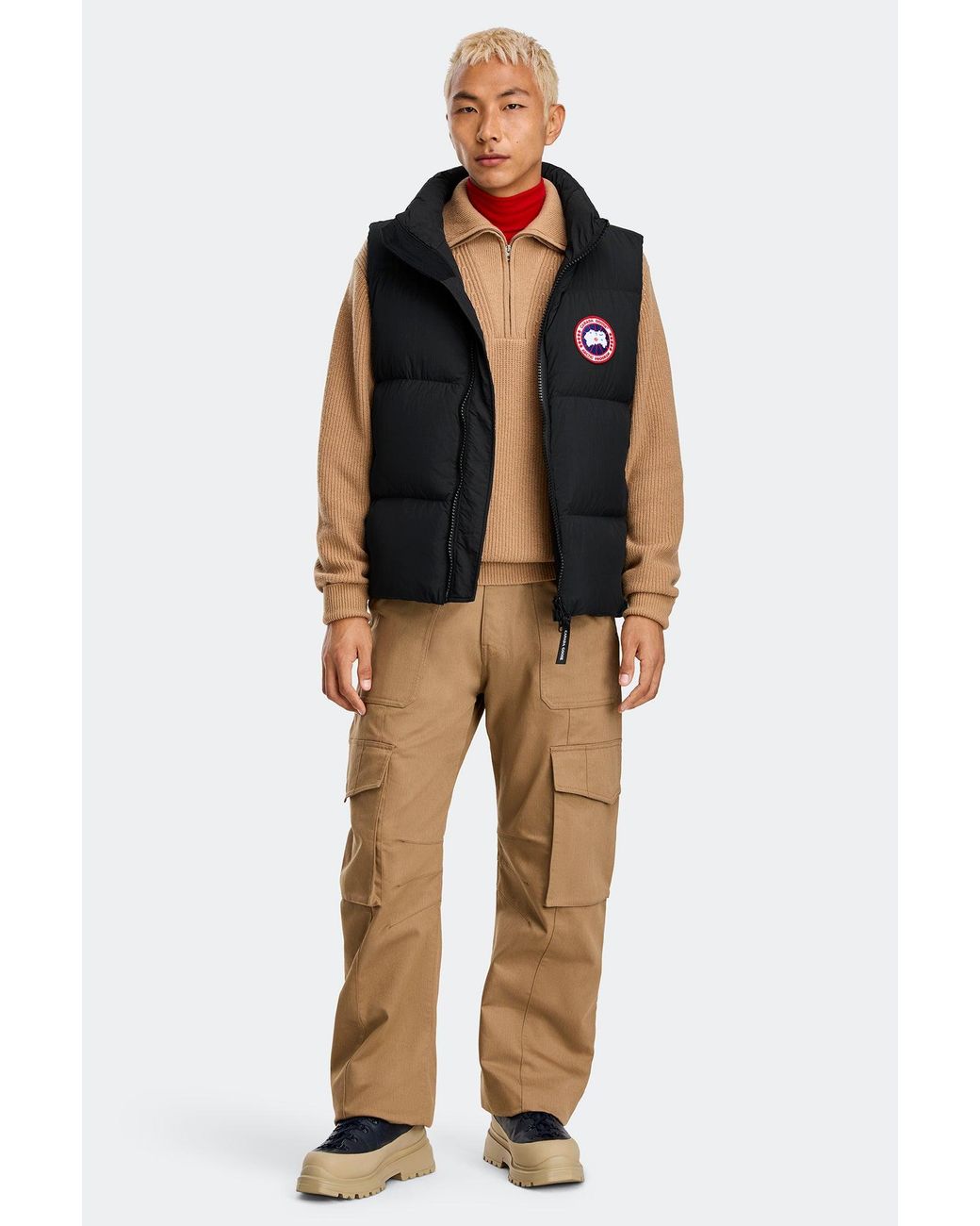 Canada Goose Black Lawrence Puffer Vest for men