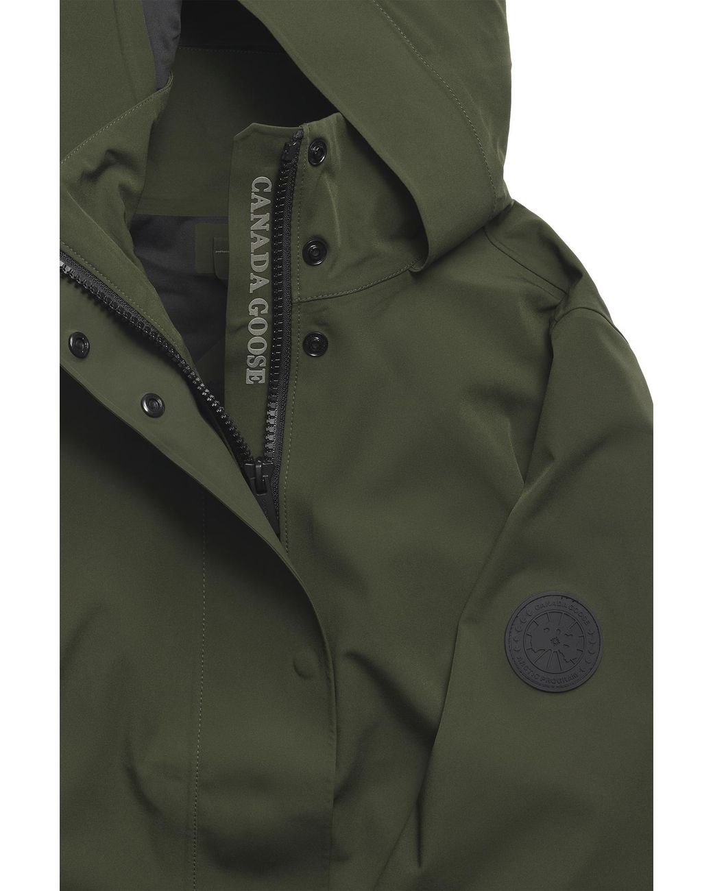 Canada Goose Green Cardero Rain Jacket Disc