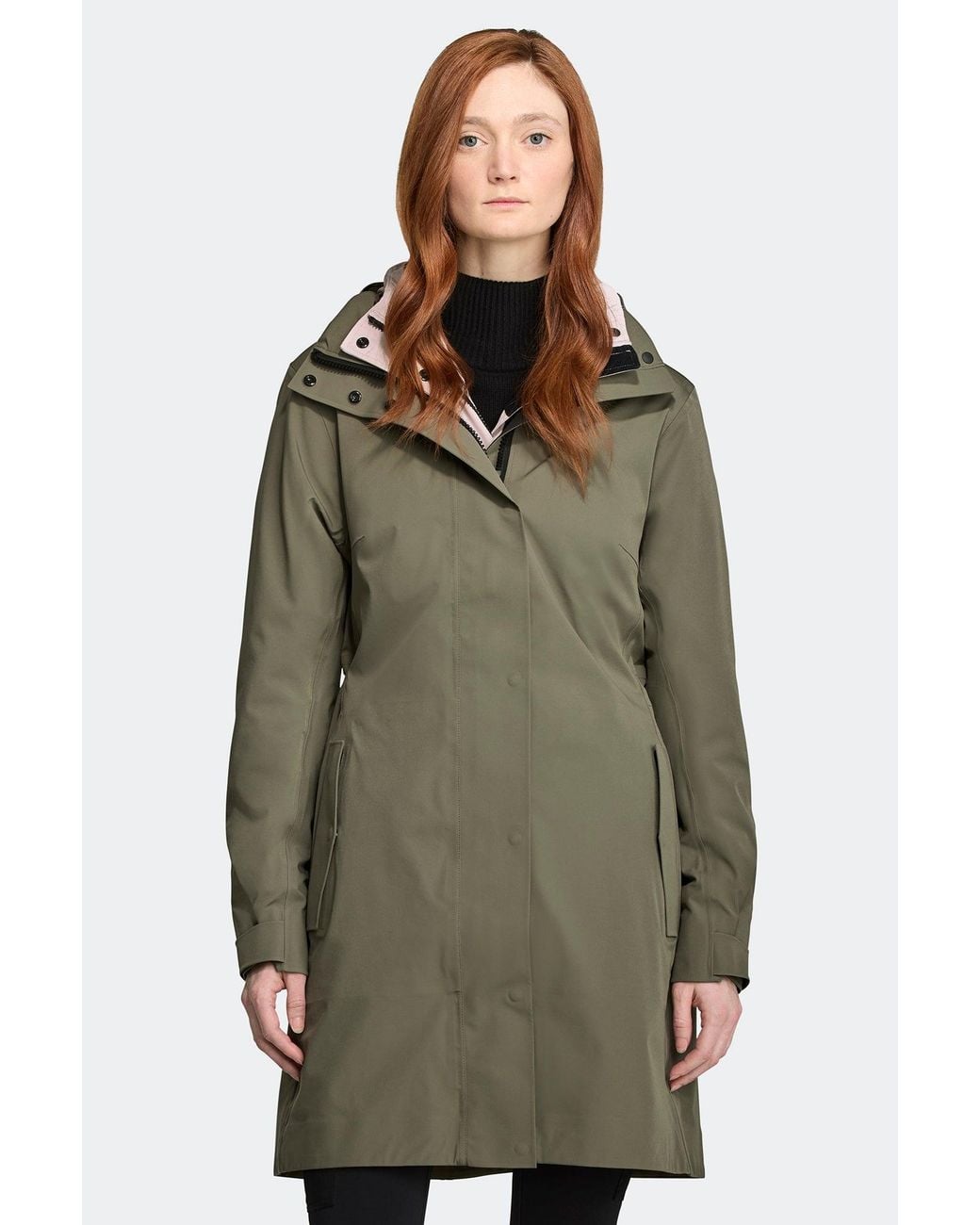 Canada Goose Green Cardero Rain Jacket Disc