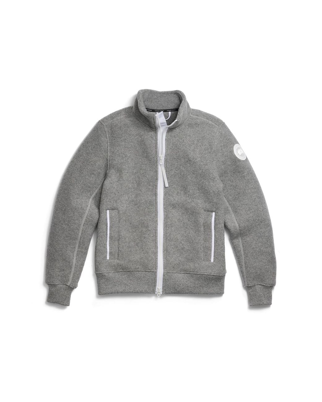 Canada Goose Gray Lawson Humanature Fleece Jacket for men