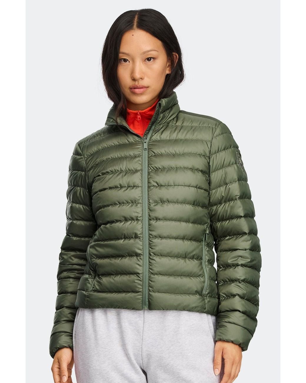 Canada Goose Green Aethera Jacket Tonal Disc