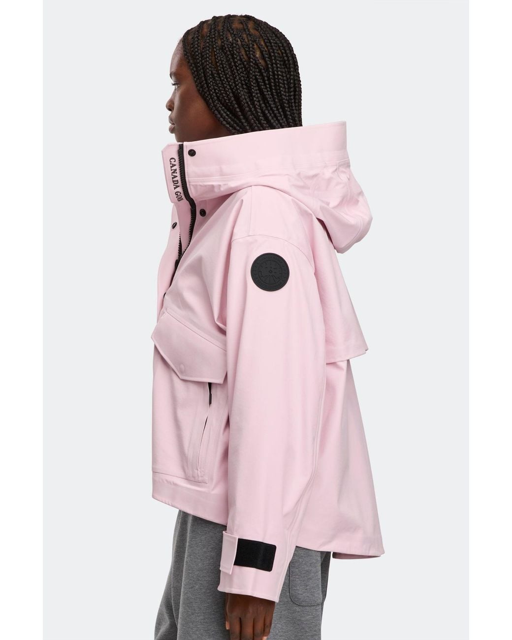 Canada Goose Pink Tofino Rain Jacket Disc